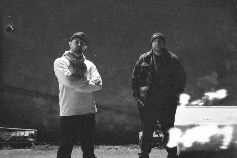 Picture of Zeke Furness and Tom Hanson from Metalcore band Blood & Guts